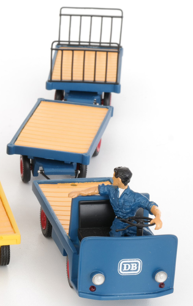 Gepäck Elektrokarren 2 Anhänger